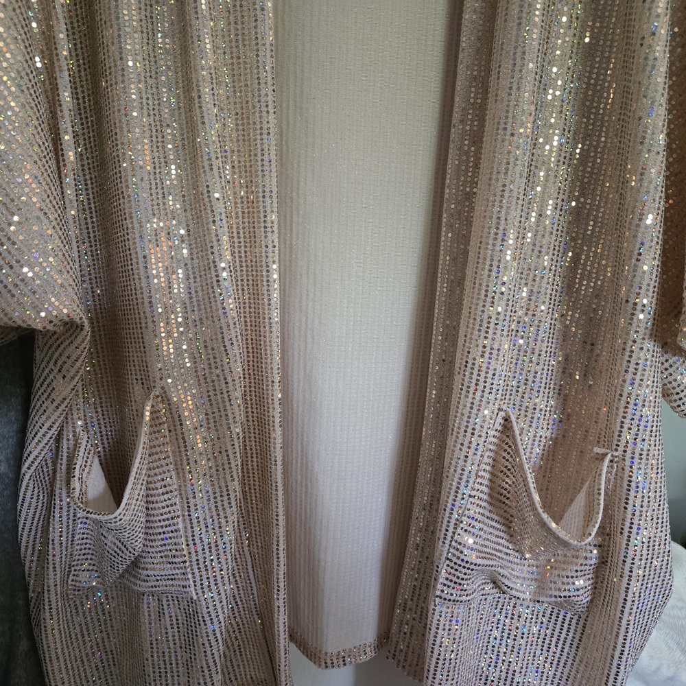 Final Markdown Super Cool Sparkly Cardigan - Picture 6 of 6
